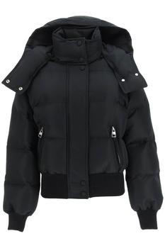 Alexander McQueen | Alexander mcqueen short down jacket with graffiti logo商品图片,5.6折