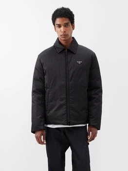 Prada | Re-Nylon padded coach jacket 