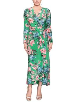 RACHEL Rachel Roy | Plus Womens Floral Print Calf Maxi Dress 4.1折