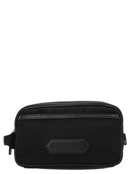 商品Tom Ford | Tom Ford Logo Patch Zipped Beauty Case,商家Cettire,价格¥2893图片