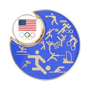 Honav | Team USA Pictogram Spinner Lapel Pin,商家Macy's,价格¥112