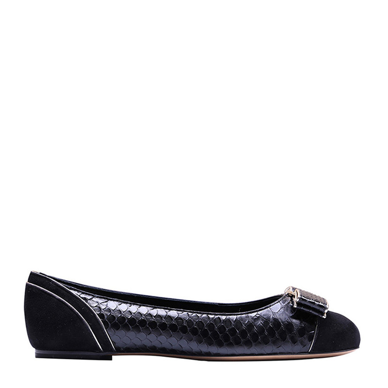 菲拉格慕香水眉笔, Salvatore Ferragamo | Salvatore Ferragamo 菲拉格慕 女士平底鞋牛皮黑色 01-M487-667701商品图片 满$100享9.5折, 满折
