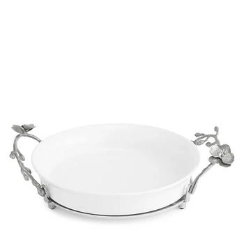 Michael Aram | Michael Aram White Orchid Pie Plate,商家Bloomingdale's,价格¥1572