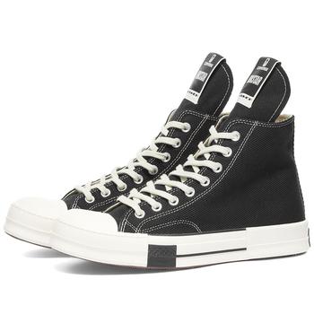 Converse | 男款 DRKSHDW 联名 匡威 Turbodrk Ox 高帮 黑色商品图片,6.9折