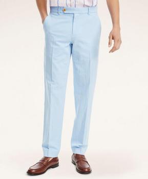 商品Milano Slim-Fit Stretch Cotton Linen Chino Pants,商家Brooks Brothers,价格¥366图片