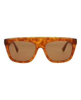 Bottega Veneta | Square-Frame Acetate Sunglasses商品图片,3折×额外9折, 独家减免邮费, 额外九折