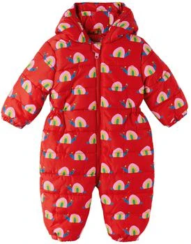 推荐Baby Kids Red Snail Puffer Snowsuit商品