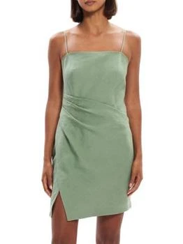 Theory | Linen Slip Mini Dress,商家Saks OFF 5TH,价格¥1257