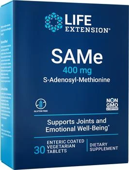 Life Extension | 辅助稳定的情绪，保护肝脏健康，400mg 30片,商家Life Extension,价格¥213