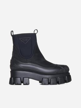 推荐Logo Re-Nylon ankle boots商品