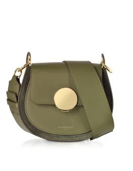 LePARMENTIER Paris | Yucca Suede and Leather Shoulder Bag,商家Le Parmentier,价格¥1666