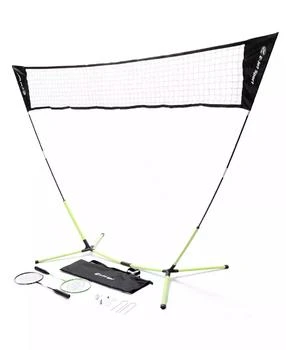 E-JET SPORT | Badminton Net Outdoor Game, Badminton Set, Rackets Shuttlecocks Combo No Tools Required, Portable,商家Macy's,价格¥300