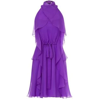 Alberta Ferretti | 有机雪纺迷你裙,商家24S,价格¥19907