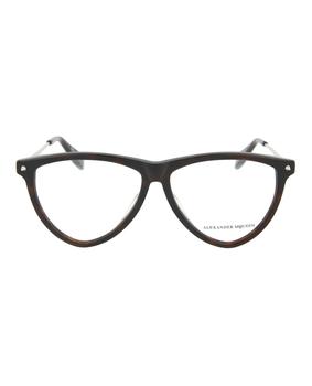 Alexander McQueen | Aviator-Style Optical Glasses商品图片,2.7折×额外9折, 独家减免邮费, 额外九折