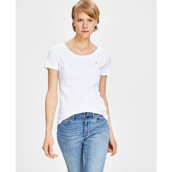 推荐Cotton Scoop Neck T-Shirt, Created for Macy's商品
