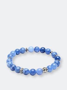 商品West Coast Jewelry | ELYA Lavender Jade Stone Beaded Bracelet,商家Verishop,价格¥112图片
