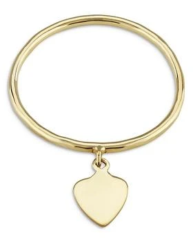 Moon & Meadow | 14K Yellow Gold Heart Charm Ring - 100% Exclusive,商家Bloomingdale's,价格¥1413