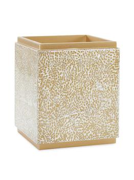商品Labrazel | Ovate Gold Waste Basket,商家Saks Fifth Avenue,价格¥3998图片