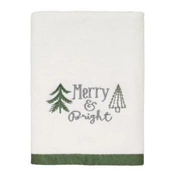 Avanti | Christmas Trees Holiday Cotton Bath Towel, 27" x 50",商家Macy's,价格¥110