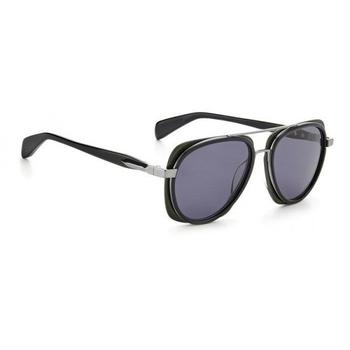 Rag & Bone | Grey Aviator Mens Sunglasses RNB 5035/G/S 07ZJ/IR 55商品图片,1.2折