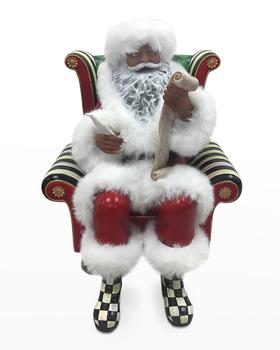 推荐Wish List Black Santa, 14"商品