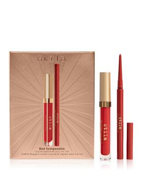 商品Stila | Red Compassion Liquid Lipstick & Lip Liner Gift Set ($42 value),商家Bloomingdale's,价格¥213图片