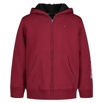 Tommy Hilfiger | Little Boys Screen Long Sleeve Zip Sherpa- 100% Polyester Hoodie,商家Macy's,价格¥149