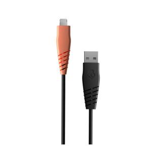 商品Skullcandy - Line: USB-A To Lightning Charging Cable - 4 True Black /Orange图片