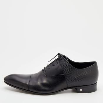 路易威登男鞋价格, [二手商品] Louis Vuitton | Louis Vuitton Black Epi Leather Lace Up Oxford Size 42商品图片 满1件减$100, 满减