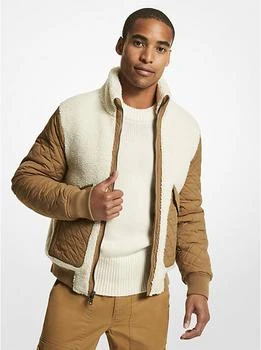 Michael Kors | Sherpa and Quilted Nylon Jacket 8.2折