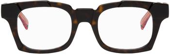 商品Kuboraum | 玳瑁色 S3 眼镜,商家SSENSE CN,价格¥7780图片