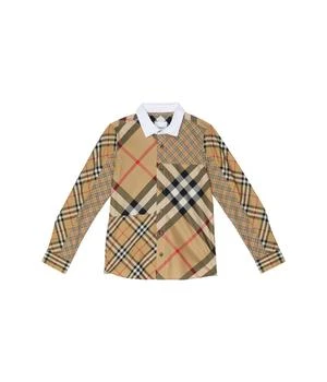 Burberry | Etienne Long Sleeve Check (Little Kids/Big Kids) 