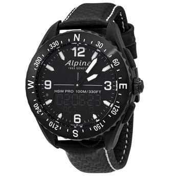 Alpina | Open Box - Alpina Alpinerx Alarm Quartz Analog-Digital Black Dial Men's Smart Watch AL-283LBBW5AQ6,商家Jomashop,价格¥3136
