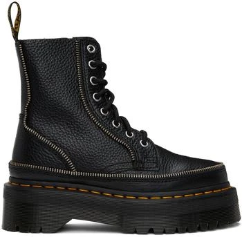 Dr. Martens | Black Jadon Zip Boots,商家SSENSE,价格¥1188
