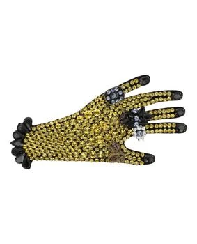 Gucci | Crystal-Embellished Hand Brooch,商家Maison Beyond,价格¥4419