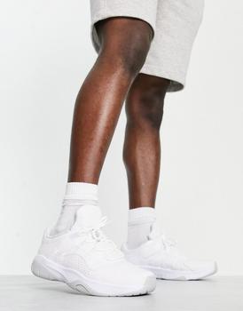 推荐Nike Jordan Air Jordan 11 CMFT low trainers in triple white商品