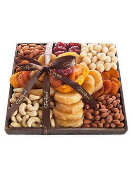 商品Holiday Dried Fruit & Nut Balsa Gift Box Tray图片