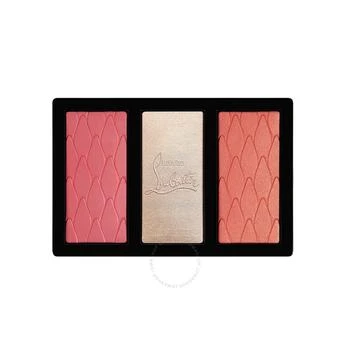 Christian Louboutin | Ladies Abracadabra La Palette Blush & Highlighter Palette Trio Refill So Delikate Makeup 8435415040785,商家Jomashop,价格¥298