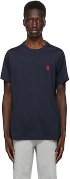 男装burberry t恤, Burberry | 海军蓝 TB Monogram New Parker T 恤商品图片 