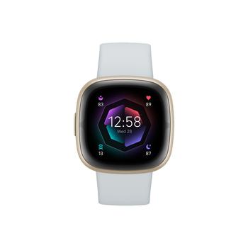 Fitbit | Sense 2 Blue Mist Soft Gold-Tone Smartwatch, 39mm商品图片,