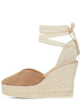 Manebi, MANEBÍ | 110mm Suede Espadrille Wedges商品图片 6.9折