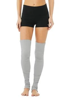 Alo | Goddess Leg Warmer - Dove Grey Heather 