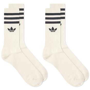 推荐Adidas Non-Dyed Crew Sock - 2 Pack商品