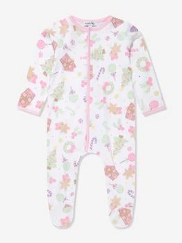 Magnolia Baby | Magnolia Baby Baby Girls Sweet Gingerbread Babygrow in Pink,商家Childsplay Clothing,价格¥219