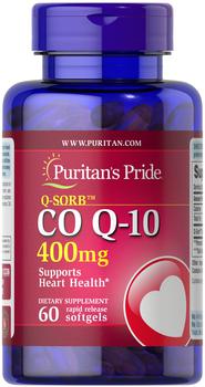 商品辅酶Q10胶囊 心脏保健 400mg 60粒/瓶图片