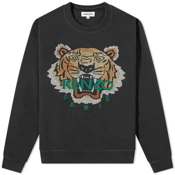 推荐Kenzo Embroidered Seasonal Tiger Crew Sweat商品