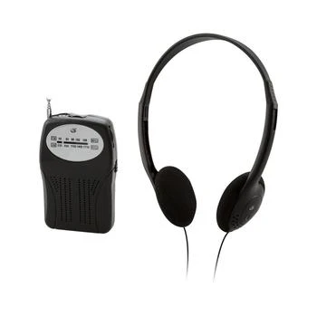 GPX | AM and FM Handheld Radio with Headphones,商家Macy's,价格¥111