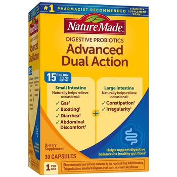 Digestive Probiotics Advanced Dual Action Capsules