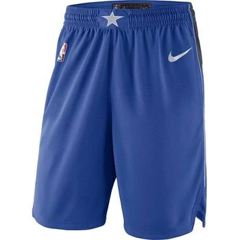NIKE | Men's Blue 2019/20 Dallas Mavericks Icon Edition Swingman Shorts 独家减免邮费