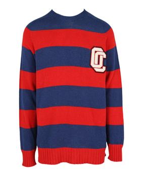 推荐Logo Patch Striped Sweater商品